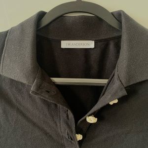 J.w Anderson polo dress with knot detail buttons